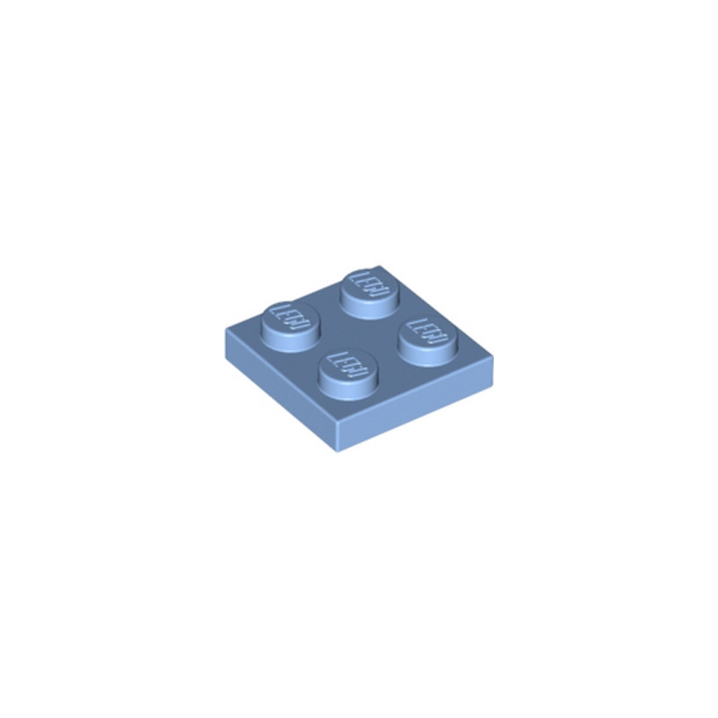 LEGO 4193340 PLATE 2X2 - MEDIUM BLUE