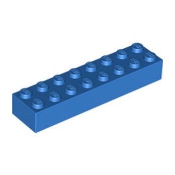 LEGO 6037384 BRIQUE 2X8 - BLEU