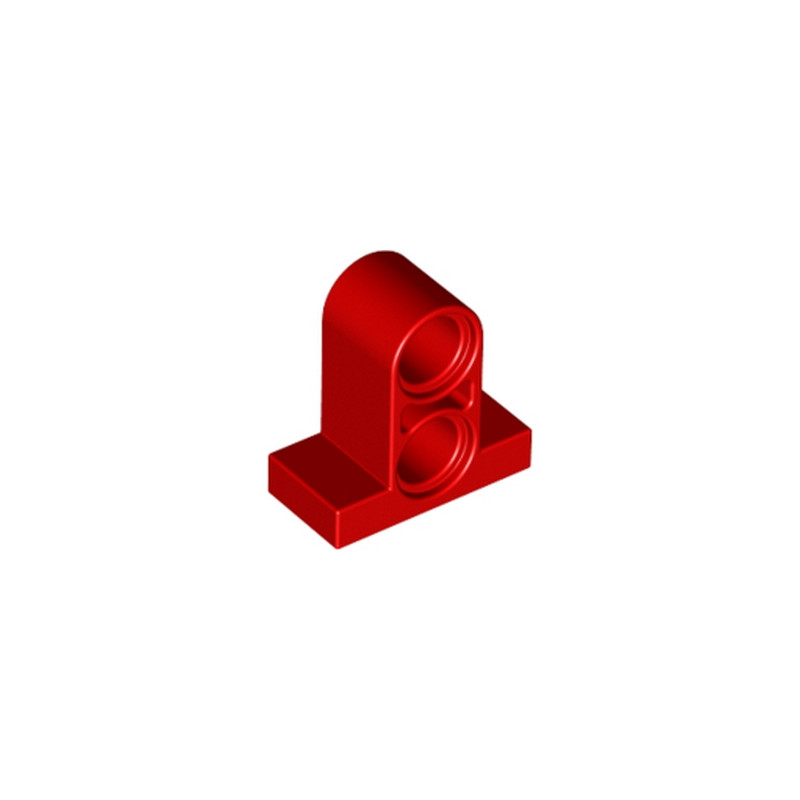 LEGO 3253021 T-BEAM W. PLATE 1X2 W. TUBE - ROUGE