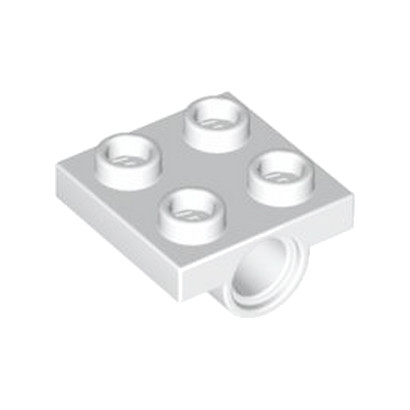 LEGO 6061024 TECHNIC BEARING PLATE 2X2 - WHITE