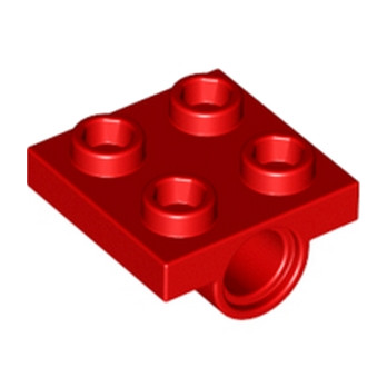 LEGO 6014616 TECHNIC BEARING PLATE 2X2 - RED