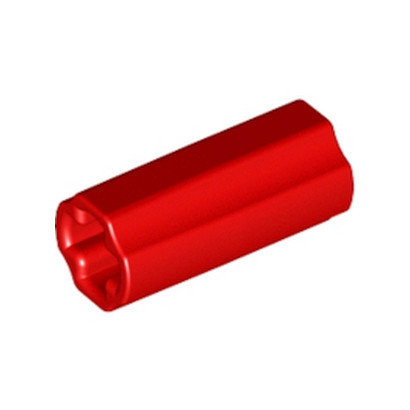 LEGO 4513174 CROSS AXLE, EXTENSION, 2M - ROUGE