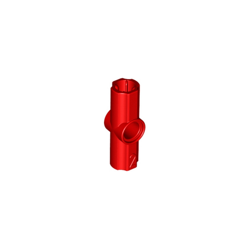 LEGO 6351572 ANGLE ELEMENT, 180 DEGREES [2] - RED