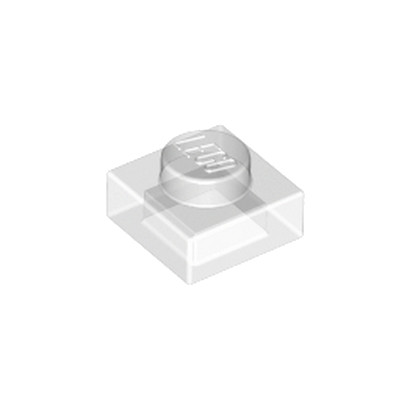 10 x Lego clear transparent square plate - 6252041 size 1x1 Parts & Pieces