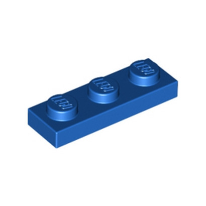 LEGO 362323 PLATE 1X3 - BLUE