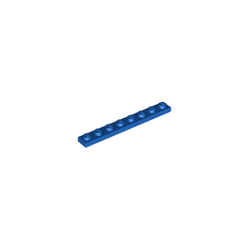 LEGO 346023 PLATE 1X8 - BLUE