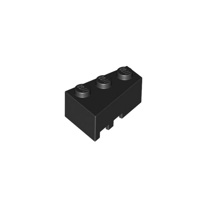LEGO 4526931 RIGHT ROOF TILE 2X3 - BLACK