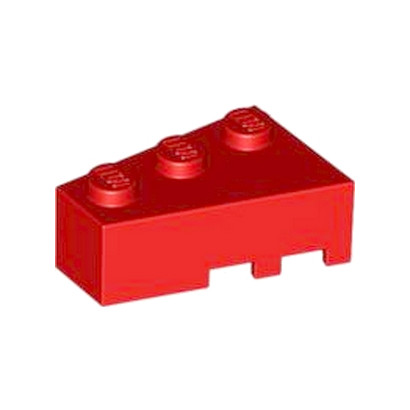 LEGO 6256588 LEFT ROOF TILE 2X3 - RED