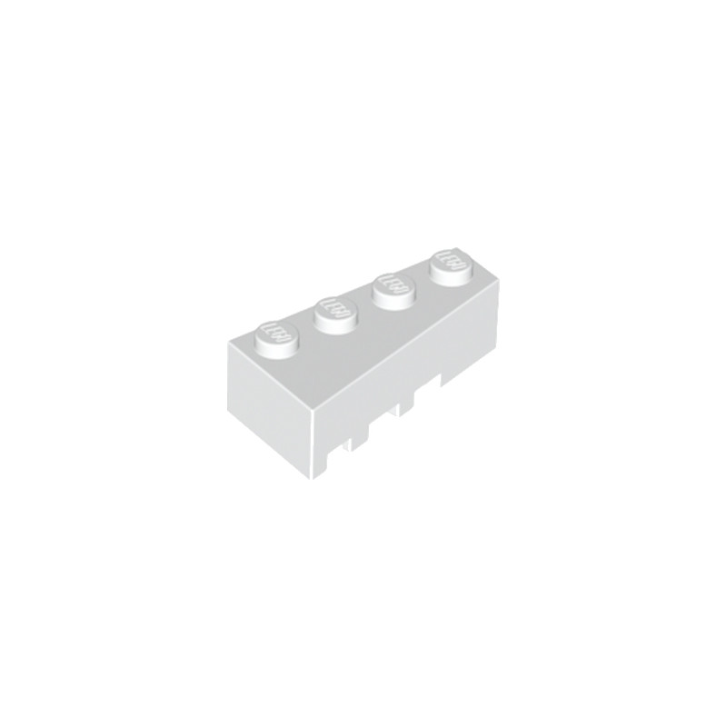 LEGO 4160325 BRIQUE 1 ANGLE COUPE DROITE  2X4 - BLANC