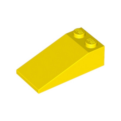 LEGO 4124463 TUILE 2X4X1, 18° - JAUNE