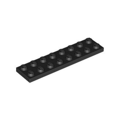 LEGO 303426 PLATE 2X8 - BLACK