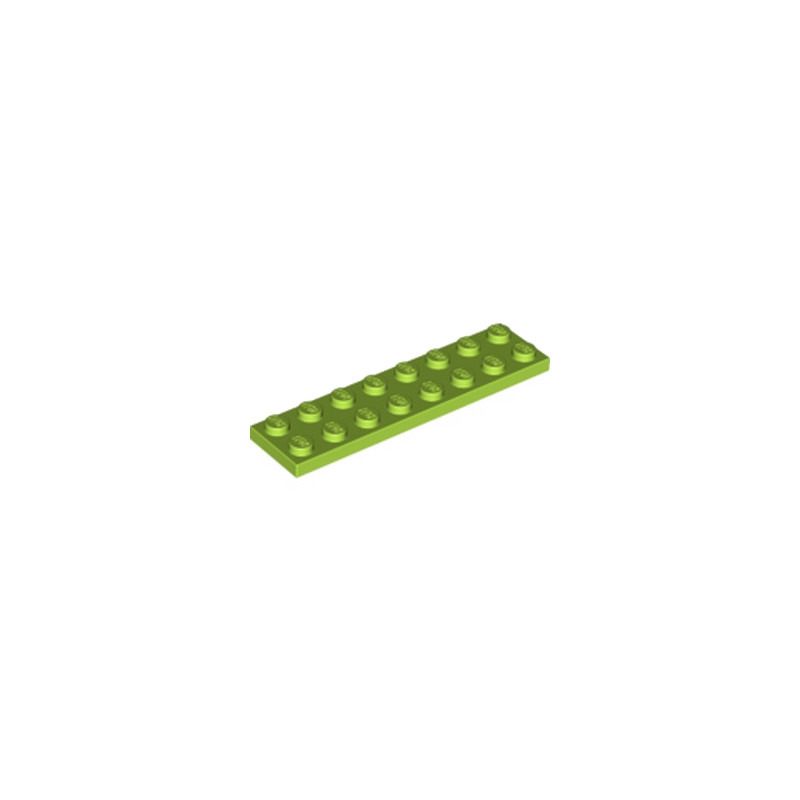 LEGO 6440107 PLATE 2X8 - BRIGHT YELLOWISH GREEN