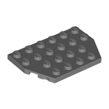 LEGO 4210652 PLATE 4X6 26° - DARK STONE GREY