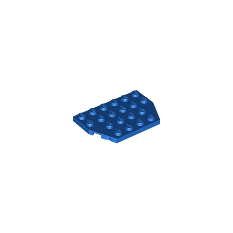 LEGO 4141268 PLATE 4X6 26° - BLEU