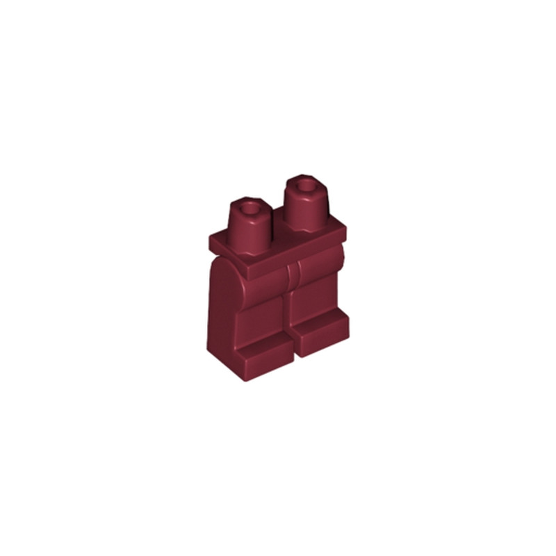 LEGO 4541496 JAMBE - NEW DARK RED