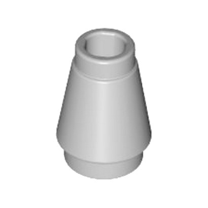 10 x Lego Grey Nose cone small 1x1-4529241 Parts & Pieces 