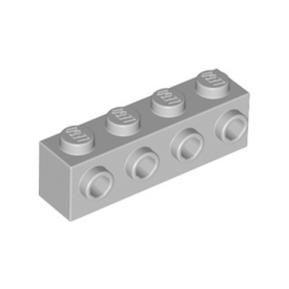 LEGO 4211636 BRIQUE 1X4 W. 4 KNOBS - MEDIUM STONE GREY