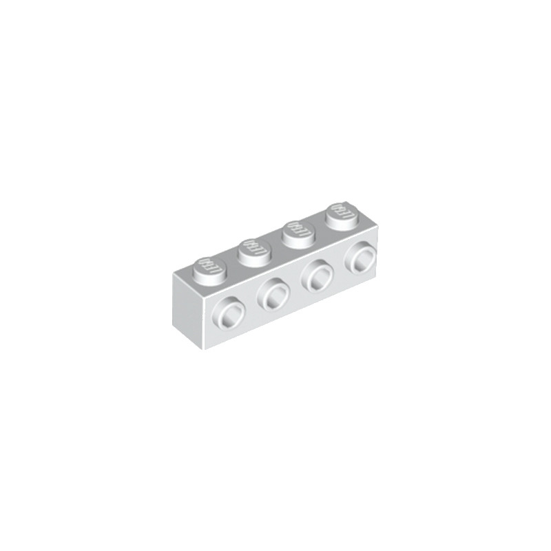 LEGO 4143254 BRIQUE 1X4 W. 4 KNOBS - BLANC