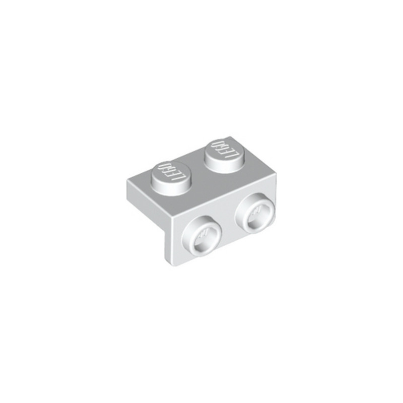 LEGO 6018774 ANGULAR PLATE 1,5 TOP 1X2 12 - BLANC