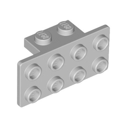 LEGO 4613165 ANGLE PLATE 1X2  2X4 - MEDIUM STONE GREY