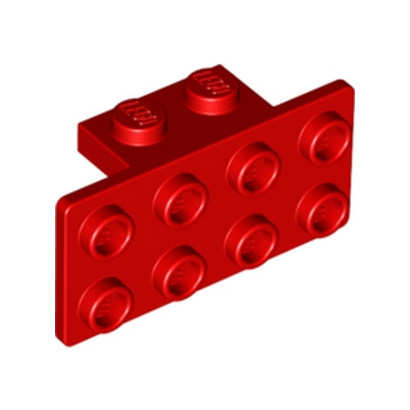 LEGO 4616800 ANGLE PLATE 1X2 / 2X4 - ROUGE