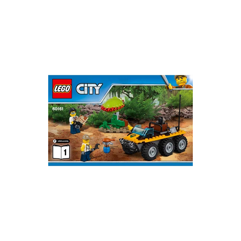 Notice / Instruction Lego City - La Jungle 60161