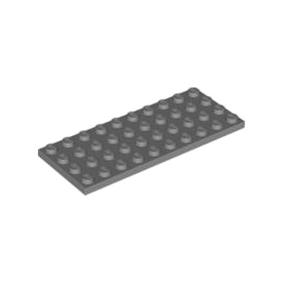 LEGO 4211122 PLATE 4X10 - DARK STONE GREY