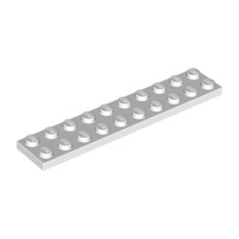LEGO 383201 PLATE 2X10 - BLANC
