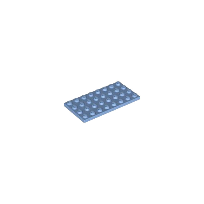 LEGO 4587271 PLATE 4X8 - MEDIUM BLUE