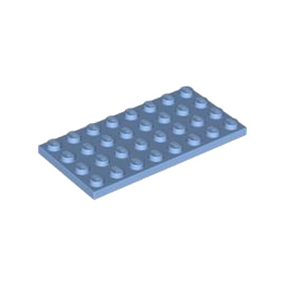 LEGO 4587271 PLATE 4X8 - MEDIUM BLUE