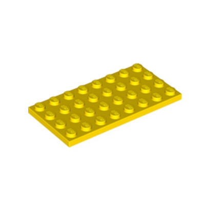 LEGO 303524 PLATE 4X8 - JAUNE