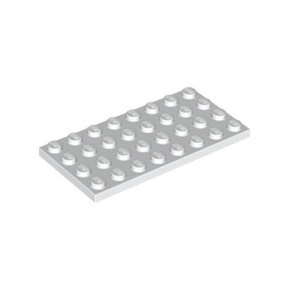 LEGO 303501 PLATE 4X8 - WHITE