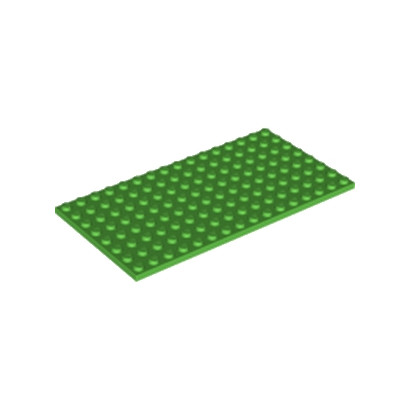 LEGO 4610353 PLATE 8X16 - BRIGHT GREEN