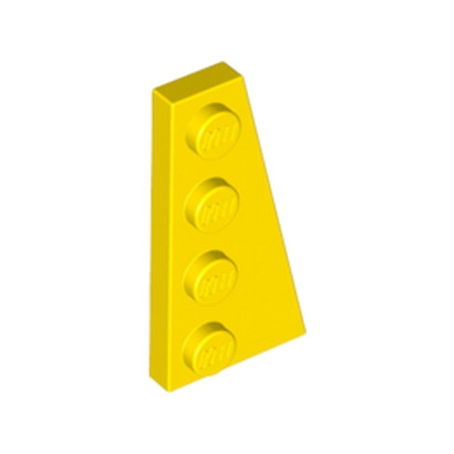 LEGO 4160868  PLATE 2X4 ANGLE DROIT - JAUNE