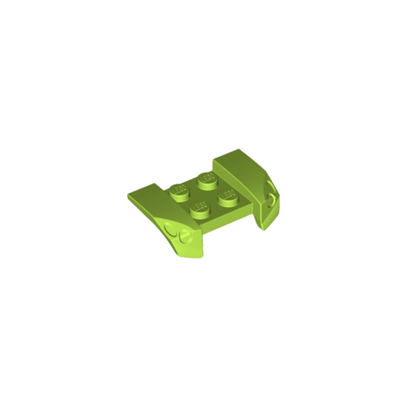 LEGO 6133545 CAPOT  2,5 X 4 - BRIGHT YELLOWISH GREEN