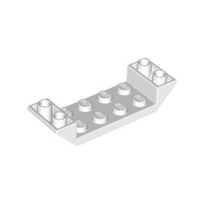 LEGO 6131572 ROOF TILE 2X6 45 DEG - BLANC