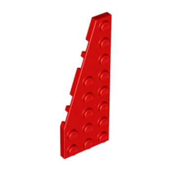 LEGO 6059021 PLATE 3X8 ANGLE LEFT - RED