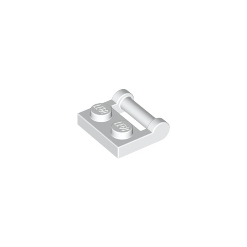 LEGO 4222017 PLATE 1X2 W. STICK 3.18 - WHITE