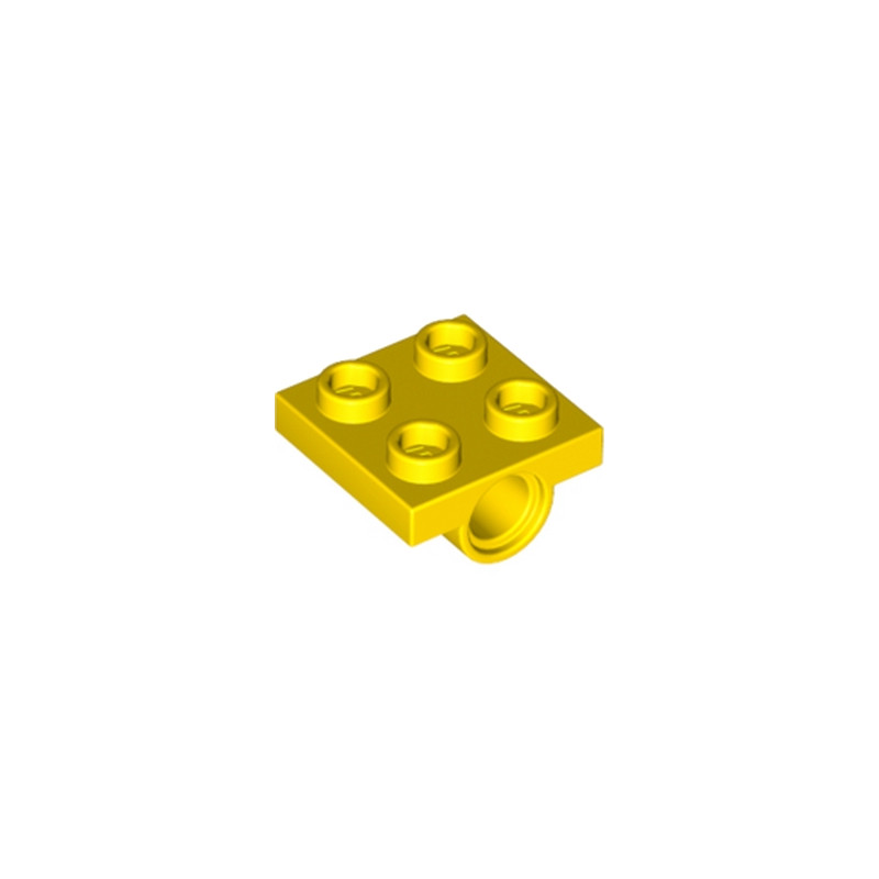 LEGO 244424 TECHNIC BEARING PLATE 2X2 - JAUNE