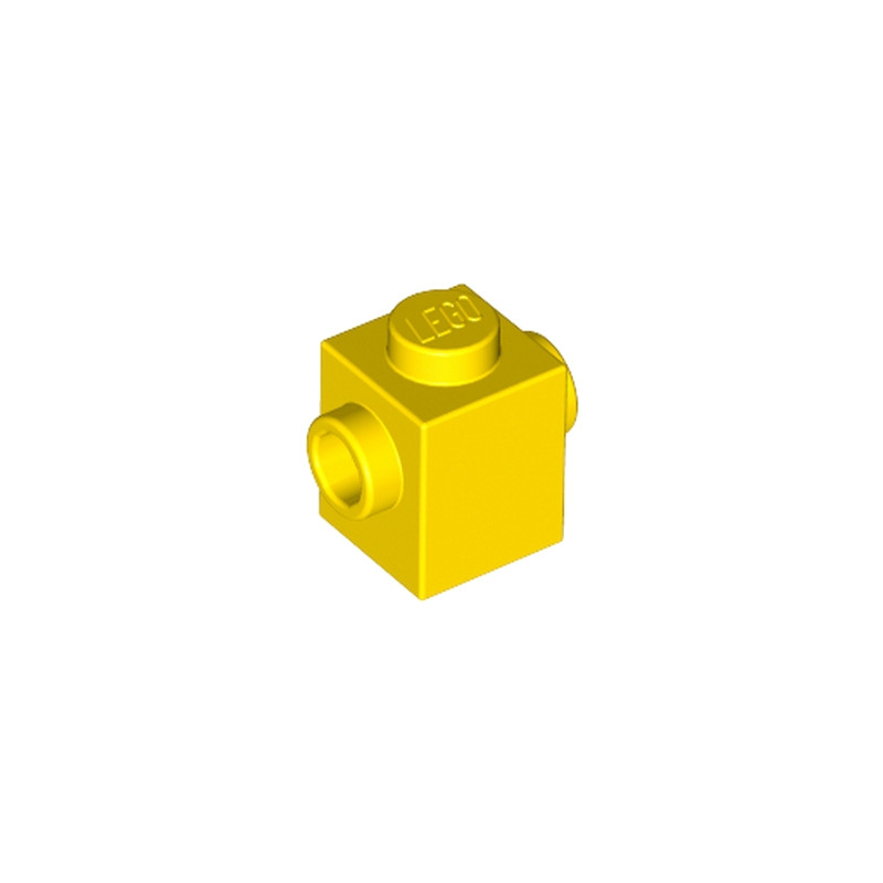 LEGO 6137920 BRIQUE 1X1 W. 2 KNOBS - JAUNE
