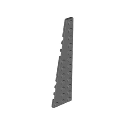 LEGO 4209004 PLATE ANGLE GAUCHE 3X12 - DARK STONE GREY