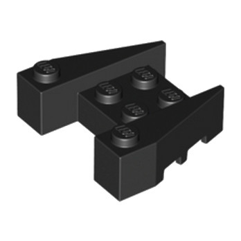 LEGO 6290416 BRICK 4X4/18° - BLACK