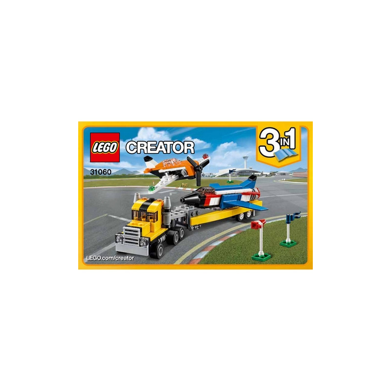 Notice / Instruction Lego Creator 3 en 1 - 31060