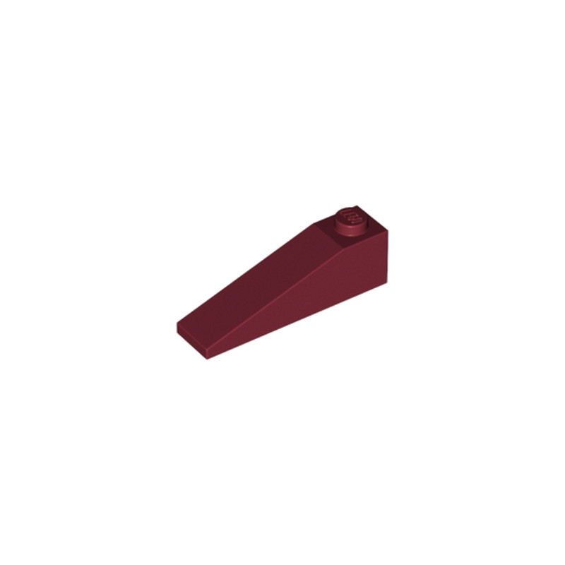 LEGO 6335326 ROOF TILE 1X4X1 - NEW DARK RED