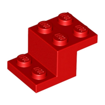 LEGO 6395370 BRICK PLATE 2X3X1 1/3 - RED