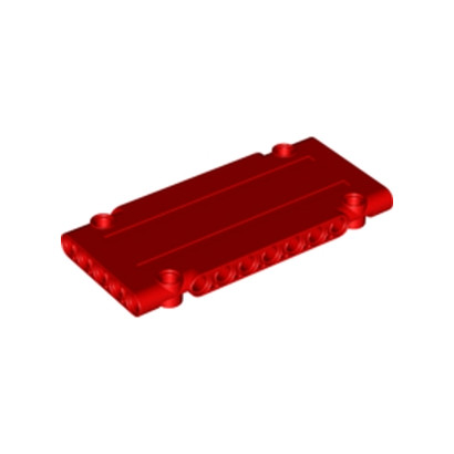 LEGO 6064661 TECHNIC FLAT PANEL 5 x 11 - ROUGE