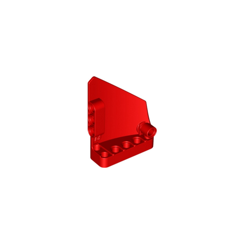 LEGO 6293391 TECHNIC LEFT PANEL 5X7 - ROUGE