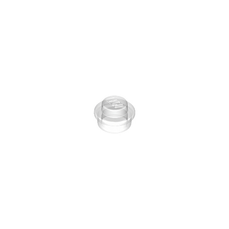 Trans-Clear Plate Round 1x1 Lego 6240030 4073 Quantity 4 