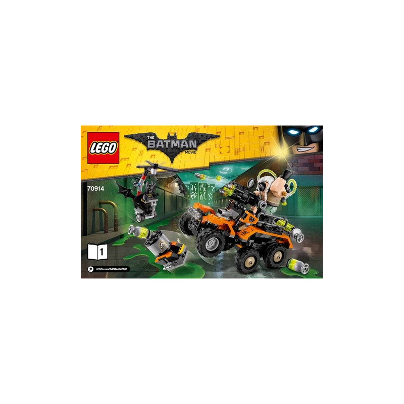 Notice / Instruction Lego  The Batman Movie 70914