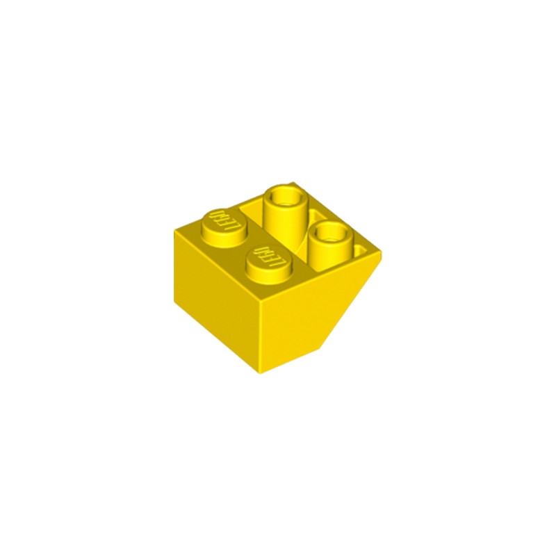 LEGO 366024  TUILE 2X2/45 INV - JAUNE